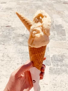 cara membuat es krim vanila